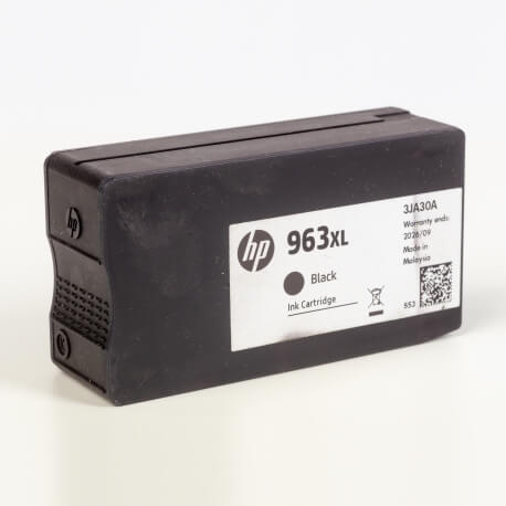 Auf dem Bild sehen Sie den Artikel3JA30AE von Hewlett-Packard. Dieses Tintenpatrone Modell eignet sich für die Wiederaufbereitung und wird daher zum Recycling angekauft.