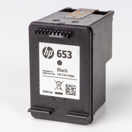 Auf dem Bild sehen Sie den Artikel3YM75AE von Hewlett-Packard. Dieses Tintenpatrone Modell eignet sich für die Wiederaufbereitung und wird daher zum Recycling angekauft.