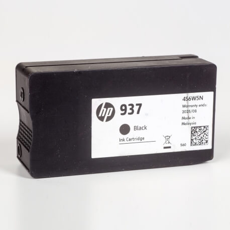 Auf dem Bild sehen Sie den Artikel4S6W5NE von Hewlett-Packard. Dieses Tintenpatrone Modell eignet sich für die Wiederaufbereitung und wird daher zum Recycling angekauft.