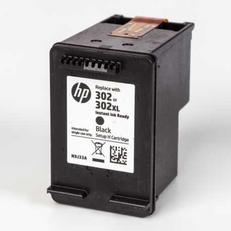 Auf dem Bild sehen Sie den ArtikelN9J33AE Instant von Hewlett-Packard. Dieses Tintenpatrone Modell eignet sich für die Wiederaufbereitung und wird daher zum Recycling angekauft.