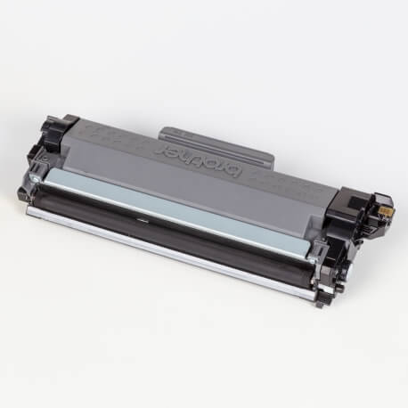 Auf dem Bild sehen Sie den ArtikelTN-2510 Starter von Brother. Dieses Toner Modell eignet sich für die Wiederaufbereitung und wird daher zum Recycling angekauft.