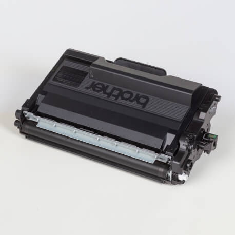 Auf dem Bild sehen Sie den ArtikelTN-3600 von Brother. Dieses Toner Modell eignet sich für die Wiederaufbereitung und wird daher zum Recycling angekauft.