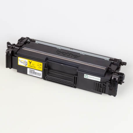 Auf dem Bild sehen Sie den ArtikelTN-821 von Brother. Dieses Toner Modell eignet sich für die Wiederaufbereitung und wird daher zum Recycling angekauft.