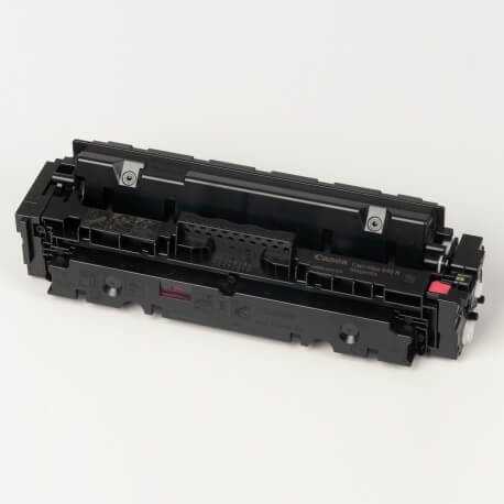 Auf dem Bild sehen Sie den ArtikelCartridge 046H von Canon. Dieses Toner Modell eignet sich für die Wiederaufbereitung und wird daher zum Recycling angekauft.