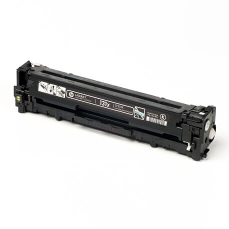 Auf dem Bild sehen Sie den ArtikelCF210X von Hewlett-Packard. Dieses Toner Modell eignet sich für die Wiederaufbereitung und wird daher zum Recycling angekauft.
