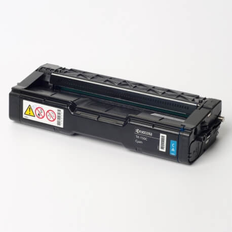 Auf dem Bild sehen Sie den ArtikelTK-150 von Kyocera/Mita. Dieses Toner Modell eignet sich für die Wiederaufbereitung und wird daher zum Recycling angekauft.