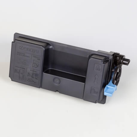Auf dem Bild sehen Sie den ArtikelTK-3410 von Kyocera/Mita. Dieses Toner Modell eignet sich für die Wiederaufbereitung und wird daher zum Recycling angekauft.
