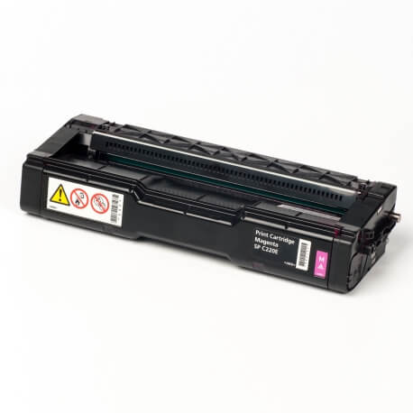 Auf dem Bild sehen Sie den Artikel406052-55 von Ricoh. Dieses Toner Modell eignet sich für die Wiederaufbereitung und wird daher zum Recycling angekauft.