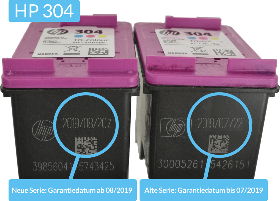 HP ink cartridges 304