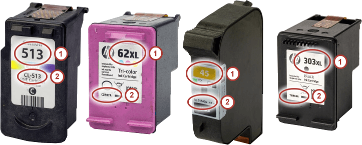 How to find the article number on your printer cartridge