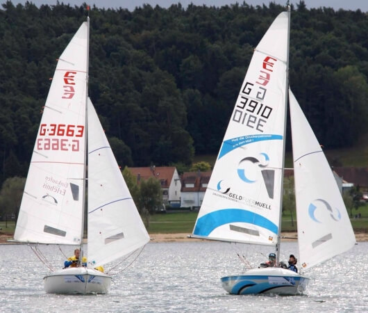 Geldfürmüll als Sponsor für den Segelsport