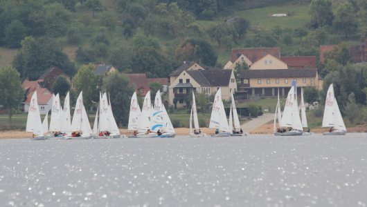 Eine aufregende Segelwoche - die Deutsche Meisterschaft der Conger-Klassenvereinigung e.V. am Brombachsee