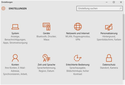 Datenschutz in Windows 10