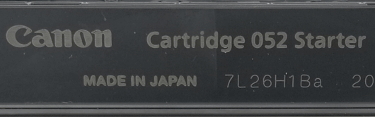 Starter criteria for Canon toner cartridges