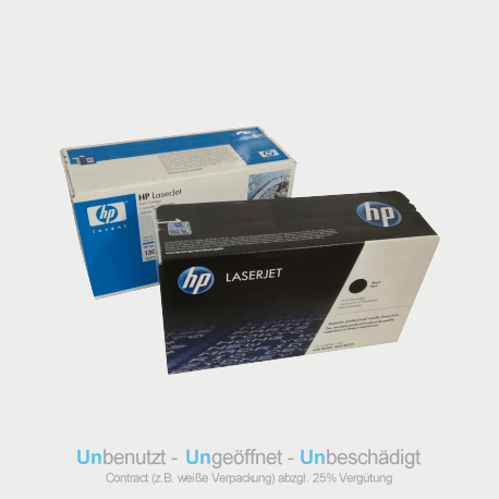Auf dem Bild sehen Sie den ArtikelCE310A-13A von Hewlett-Packard. Dieses Toner Modell eignet sich für die Wiederverwendung und wird daher angekauft.