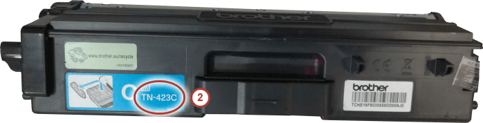 How to find the article number on your toner cartridge