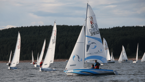 Unser Team war erfolgreich bei der Deutschen Meisterschaft 2015 der Bootsklasse Conger