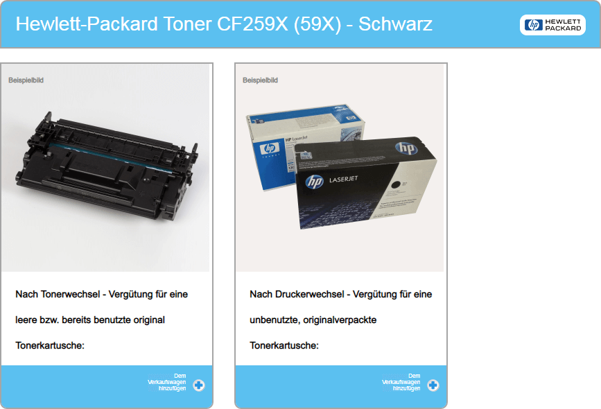 Sie haben noch volle Druckerpatronen in Ihren Schränken entdeckt?